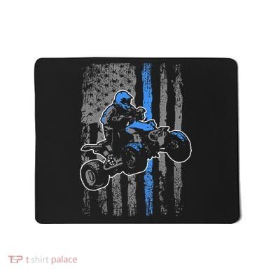 American Flag Four Wheeler Quad Atv Riding Gift Mousepad