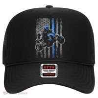 American Flag Four Wheeler Quad Atv Riding Gift Hat thumb 0