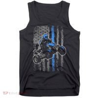 American Flag Four Wheeler Quad Atv Riding Gift Tank Top thumb 0