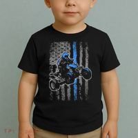 American Flag Four Wheeler Quad Atv Riding Gift Toddler T-Shirt thumb 2
