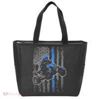 American Flag Four Wheeler Quad Atv Riding Gift Tote Bag thumb 0