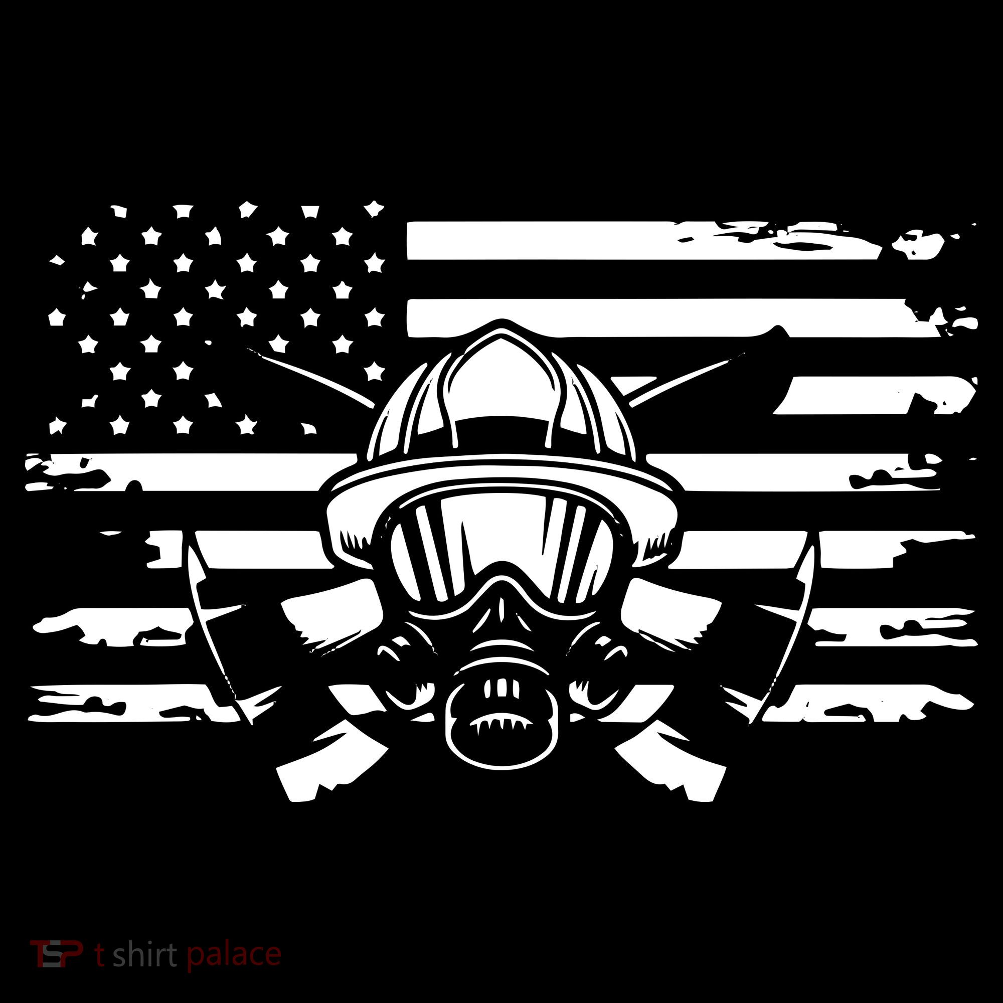 American Flag Fireman Firefighter Apparel Fireman Coaster