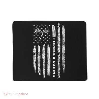 American Flag Formula Racing Vintage Formula Racing Mousepad