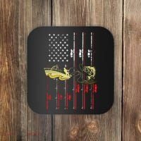 American Fishing Flag Coaster thumb 0