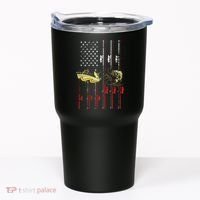 American Fishing Flag Tumbler thumb 0