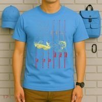 American Fishing Flag T-Shirt thumb 5