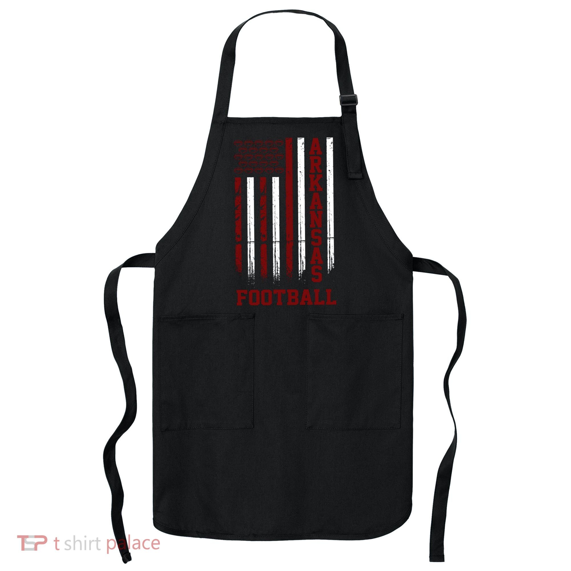 Arkansas Football Fan American Flag Apron