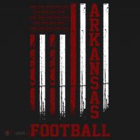 Arkansas Football Fan American Flag Apron thumb 3