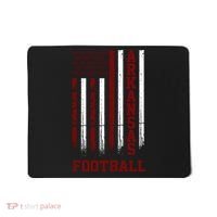 Arkansas Football Fan American Flag Mousepad thumb 0