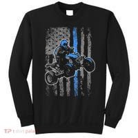 American Flag Four Wheeler Quad Men ATV Riding Gift Sweatshirt thumb 0