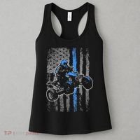 American Flag Four Wheeler Quad Men ATV Riding Gift Women's Tank Top thumb 3