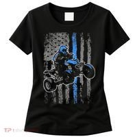 American Flag Four Wheeler Quad Men ATV Riding Gift Women's T-Shirt thumb 0