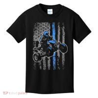 American Flag Four Wheeler Quad Men ATV Riding Gift Kids T-Shirt thumb 0