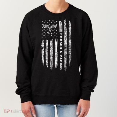 American Flag Formula Racing Women's Sweatshirt