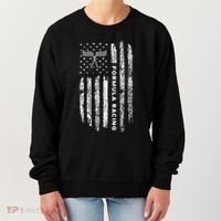 American Flag Formula Racing Women's Sweatshirt thumb 0