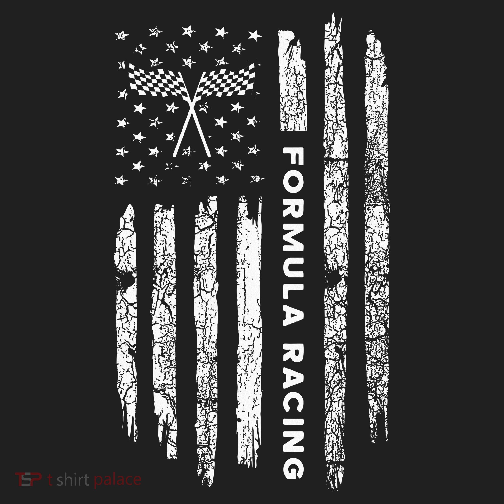 American Flag Formula Racing Women's Sweatshirt