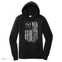 American Flag Formula Racing Women's Hoodie thumb 0