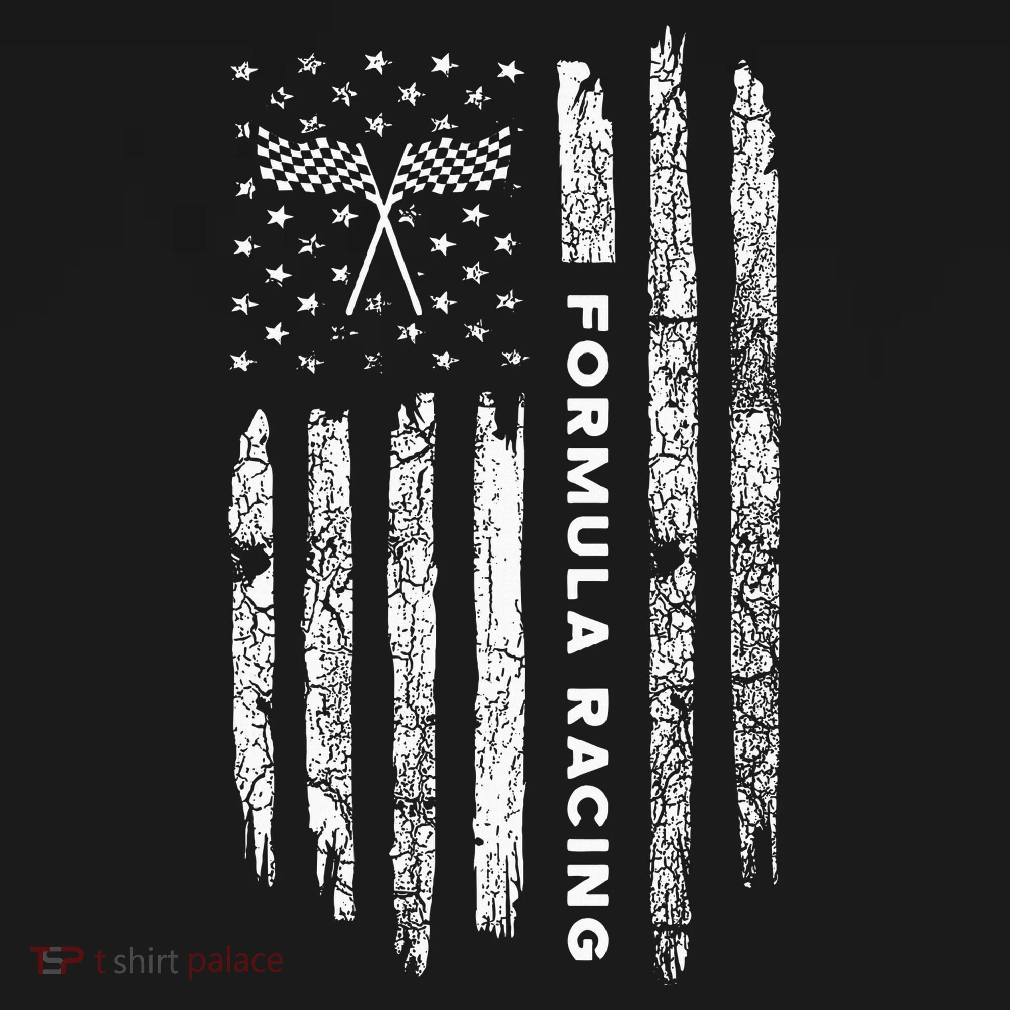 American Flag Formula Racing Women's Hoodie
