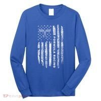 American Flag Formula Racing Long Sleeve Shirt thumb 0