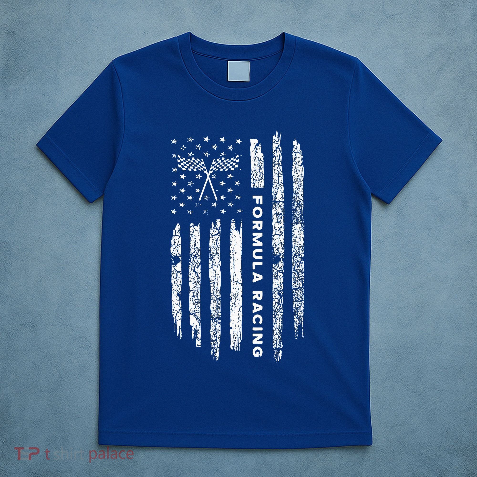 American Flag Formula Racing T-Shirt