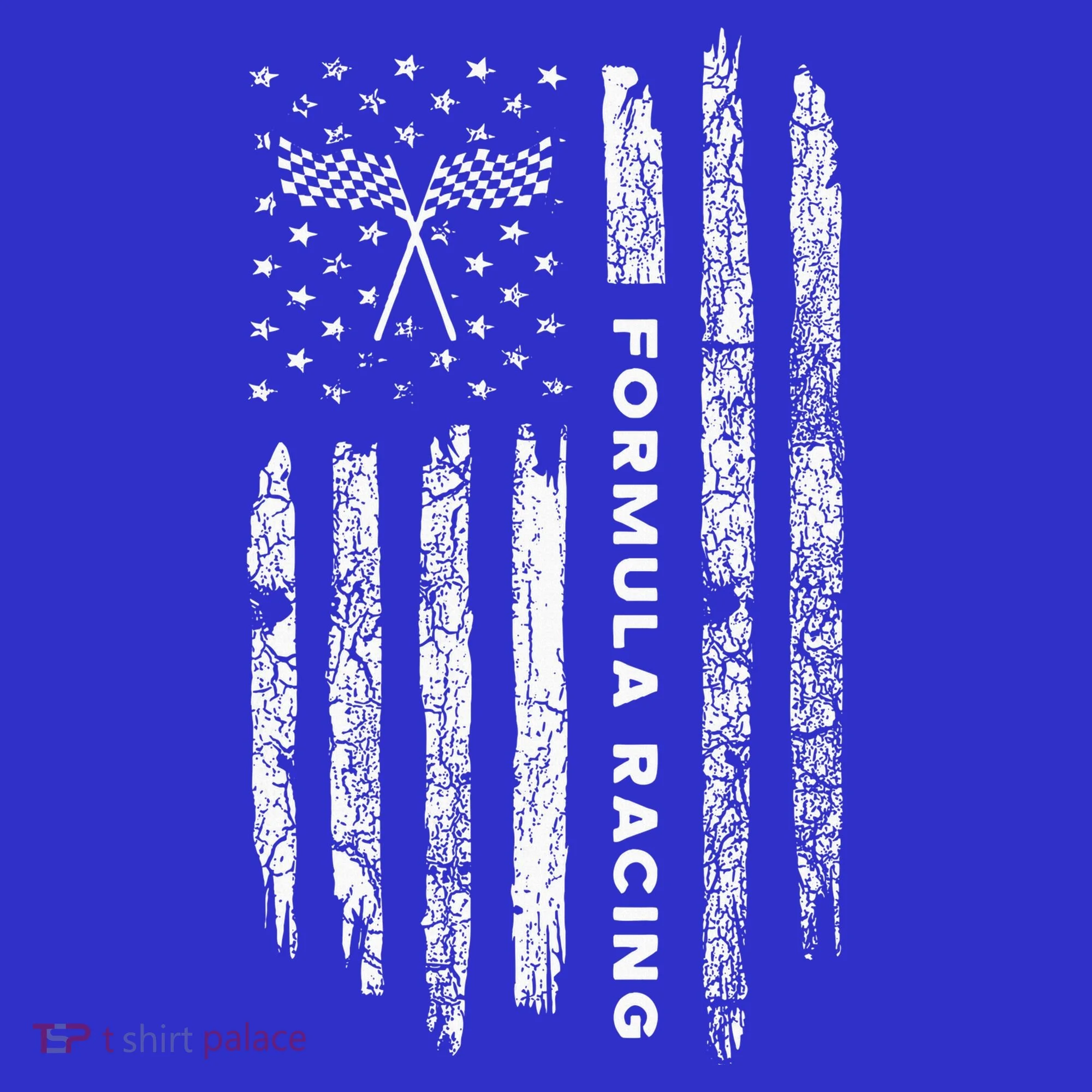 American Flag Formula Racing Women's T-Shirt