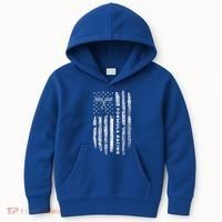 American Flag Formula Racing Kids Hoodie thumb 0