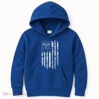 American Flag Formula Racing Kids Hoodie thumb 0