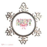 Aunt Floral Flower Family Matching  Ornament thumb 0