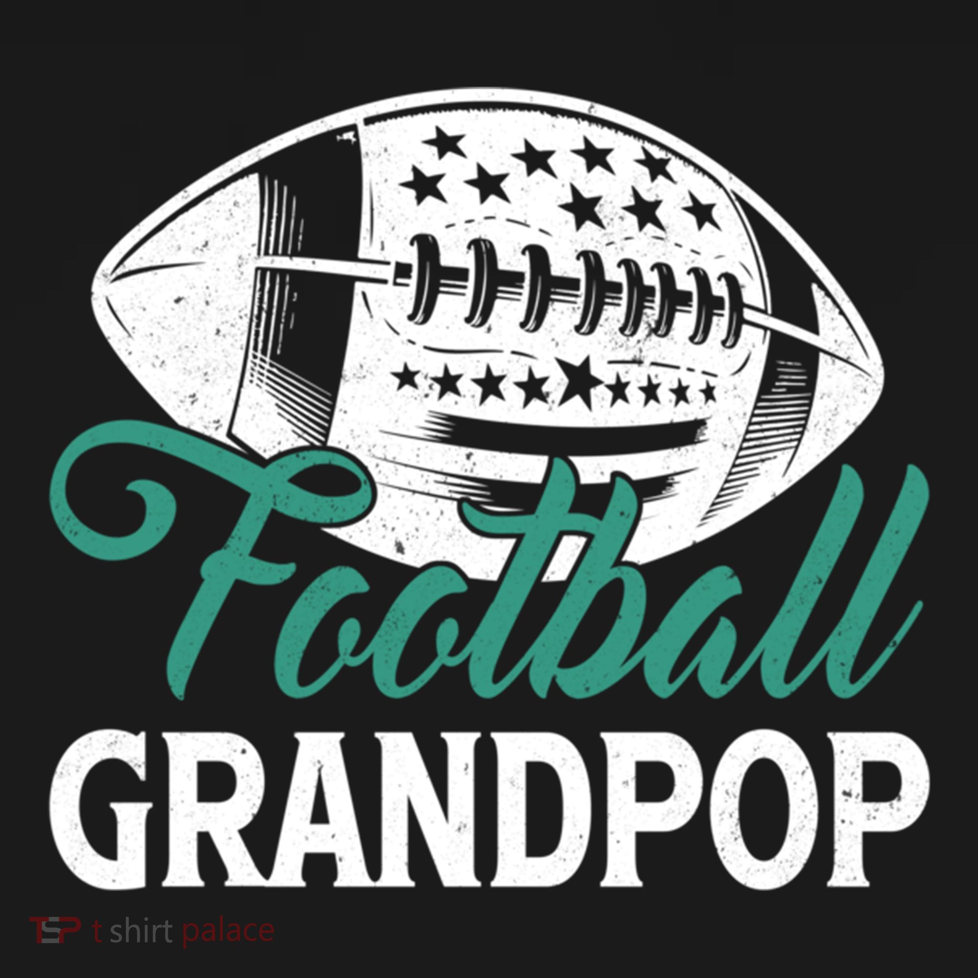 American Football Grandpop Happy FatherS Day Dad Grandpa Cool Gift Women's Hoodie