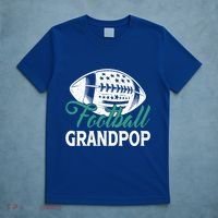 American Football Grandpop Happy FatherS Day Dad Grandpa Cool Gift T-Shirt thumb 5