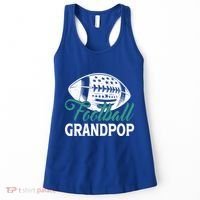 American Football Grandpop Happy FatherS Day Dad Grandpa Cool Gift Women's Tank Top thumb 0