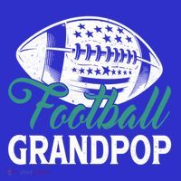 American Football Grandpop Happy FatherS Day Dad Grandpa Cool Gift Women's Tank Top thumb 5