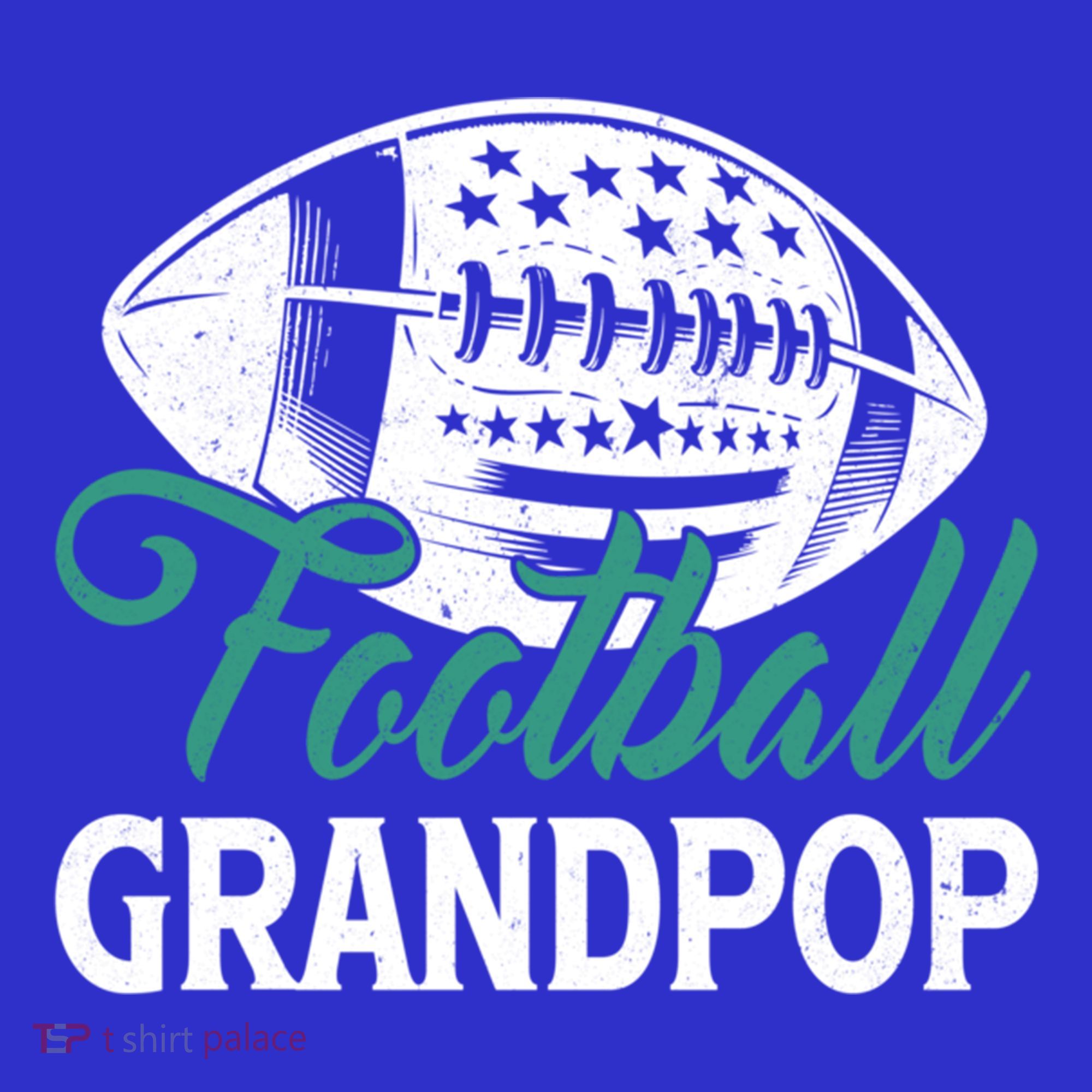 American Football Grandpop Happy FatherS Day Dad Grandpa Cool Gift Women's Tank Top