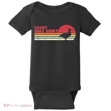 Albatross Funny Golf Baby Bodysuit