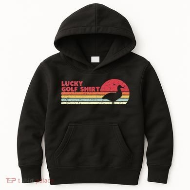 Albatross Funny Golf Kids Hoodie