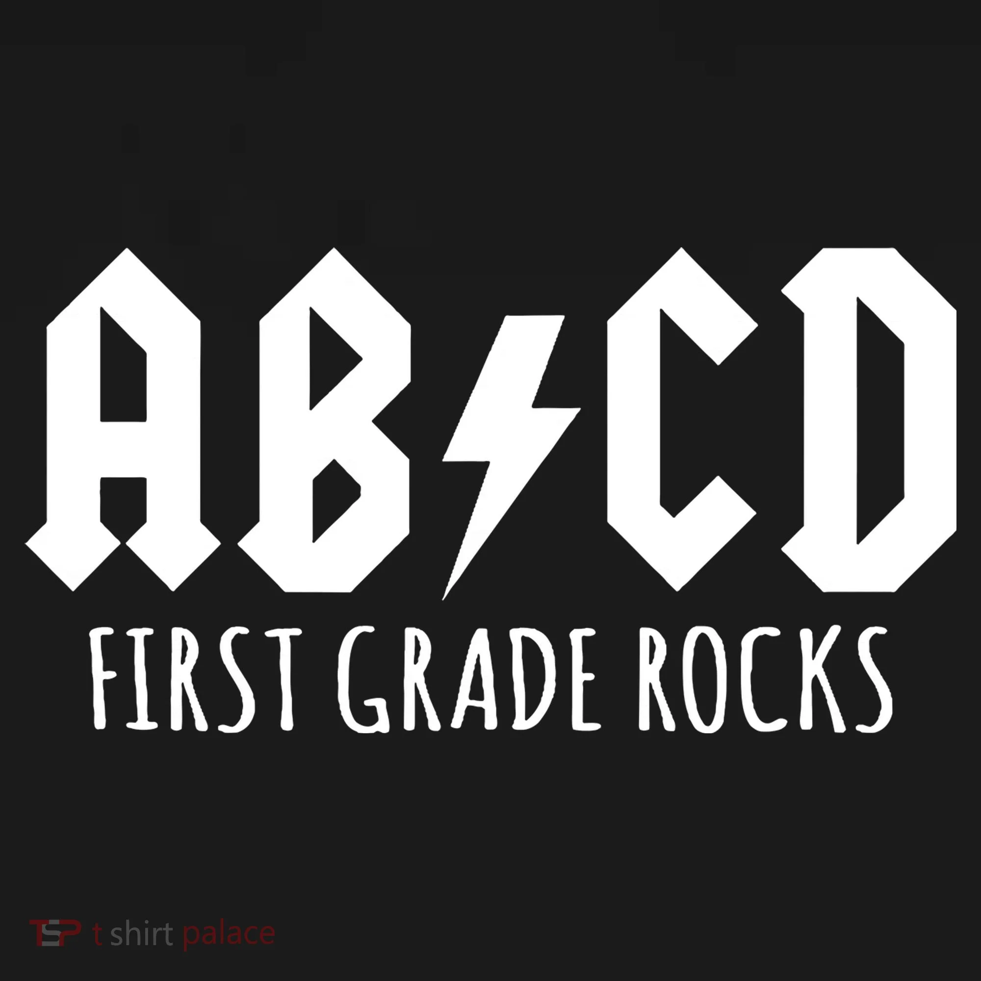 ABCD First Grade Rocks Teacher Back to School Sweatshirt