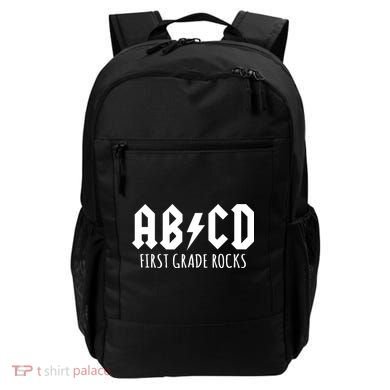 ABCD First Grade Rocks Teacher Back to School Backpack