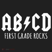 ABCD First Grade Rocks Teacher Back to School Hat thumb 2