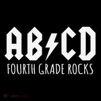 ABCD Fourth Grade Rocks Teacher Back to School Sweatshirt thumb 3