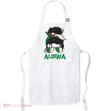 Algeria For Girl Algerian Flag For Women Algeria Apron