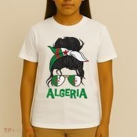 Algeria For Girl Algerian Flag For Women Algeria T-Shirt thumb 4
