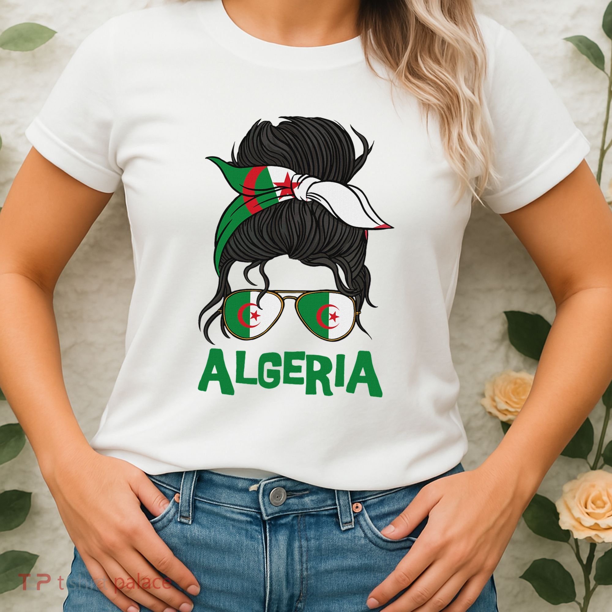 Algeria For Girl Algerian Flag For Women Algeria Women's T-Shirt