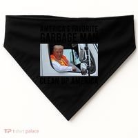 AmericaS Favorite Garbage Man Clean Up America USA-Made Doggie Bandana thumb 0