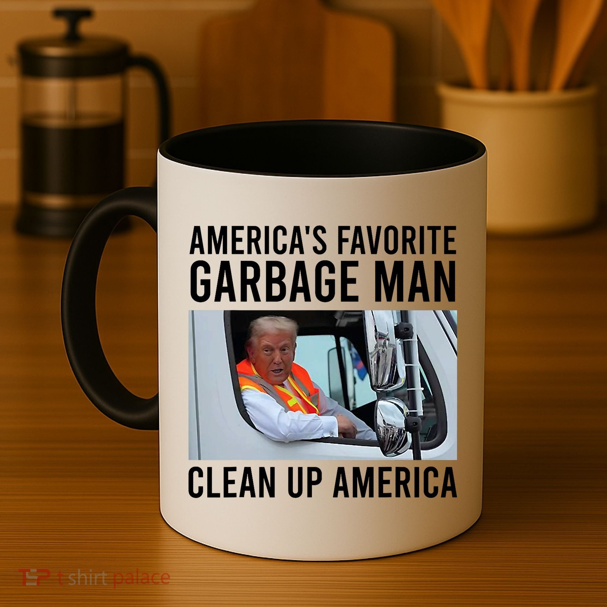 AmericaS Favorite Garbage Man Clean Up America Coffee Mug