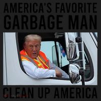 AmericaS Favorite Garbage Man Clean Up America Beanie thumb 2