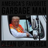 AmericaS Favorite Garbage Man Clean Up America Women's Hoodie thumb 2