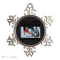 AmericaS Favorite Garbage Man Clean Up America Ornament thumb 0