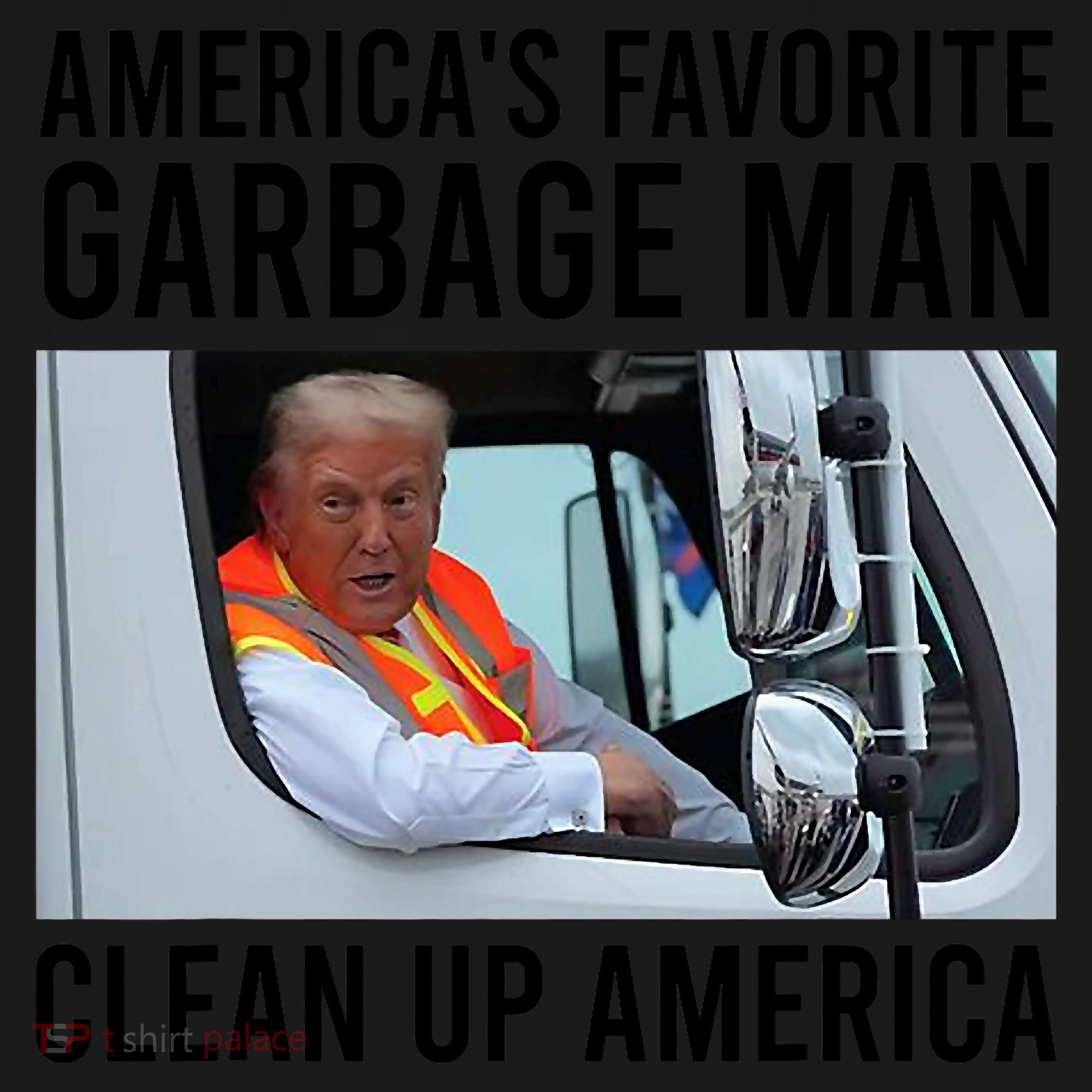 AmericaS Favorite Garbage Man Clean Up America Ornament