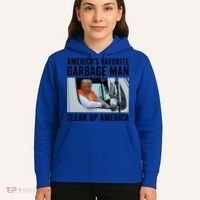 AmericaS Favorite Garbage Man Clean Up America Hoodie thumb 5