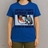 AmericaS Favorite Garbage Man Clean Up America T-Shirt thumb 4